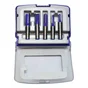 Coffret de 5 fraises pour defonceuse, Diam.4 a 12 mm TIVOLY