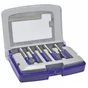 Coffret de 5 fraises pour defonceuse, Diam.4 a 12 mm TIVOLY