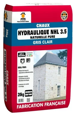 Chaux Grise Hydraulique Ce Prb, 20 Kg
