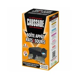 Boîte appât rats et souris avec clé de fermeture, CAUSSADE