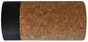 Embout Bouchon liège, noir mat, pour tringle à rideau Diam.28 mm INSPIRE