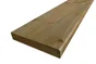 Lame de terrasse douglas 2500x120x21mm bois marron classe 3
