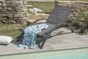 Bain de soleil en aluminium DCB GARDEN Barcelona noir