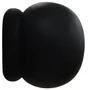 Lot de 2 embouts boule charme récup, noir mat Diam.28 mm