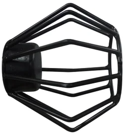 Embout Filaire, noir mat, pour tringle à rideau Diam.28 mm INSPIRE