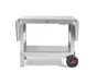 Chariot KRAMPOUZ Pour plancha, gris / argent