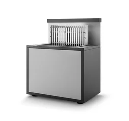 Support FORGE ADOUR pour grill, noir et gris clair mat