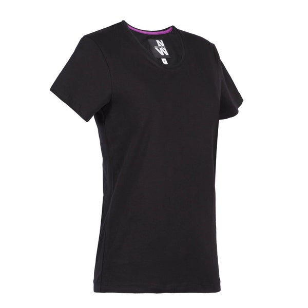 Tee-shirt de travail Romane noir, taille L, NORTH WAYS