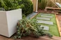 Traverse en pierre naturelle gris, L.50 x l.25 x Ep.3 cm