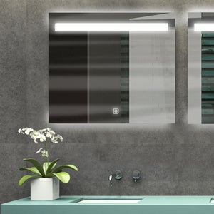 Miroir lumineux, l.80 x H.70 cm Portland