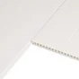 Lambris 3frises pvc l.37.5cm x h.400m x ep.8mm 6m2 blanc mat dumaplast