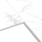 Dalle murale PVC calacatta DUMAWALL, L. 65 x l. 37.5 cm, Ep. 5 mm