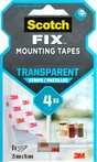 Double face de fixation SCOTCH transparent