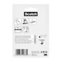 4 bandes auto-agrippantes blanc intérieur SCOTCH L.7.6 x l.19.0 mm