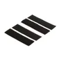4 bandes auto-agrippantes noir intérieur SCOTCH L.7.6 x l.19 mm