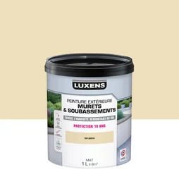 Peinture muret et soubassement Surfaces verticales LUXENS, pierre, 1 l