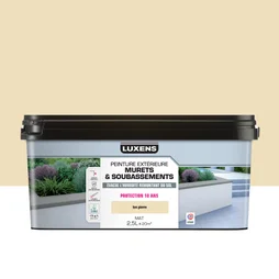 Peinture muret et soubassement Surfaces verticales LUXENS, pierre, 2.5 l