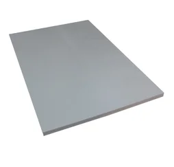Predecoupe fibre composite gris, Ep.15 mm x L.60 x l.120 cm