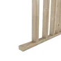 Garde-corps bois de sapin brut, 2m en kit