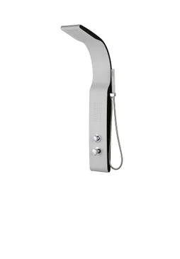 Panneau de douche hydromassant mitigeur mécanique blanc Evodi SENSEA