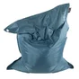Coussin déperlant maxi bigbag bleu canard l. 140 x H. 180 cm