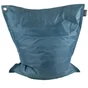 Coussin déperlant maxi bigbag bleu canard l. 140 x H. 180 cm