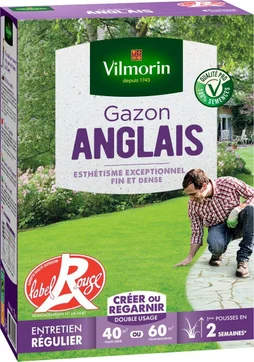Gazon anglais VILMORIN, 1 kg, 40 m²