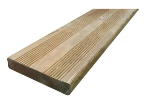 Planche bois Marki, CERLAND, L.400 x l.12 cm x Ep.27 mm, naturel