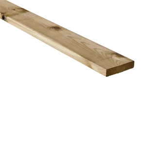 Planche bois Marki, CERLAND, L.400 x l.12 cm x Ep.27 mm, naturel
