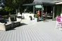 Lame de terrasse chausey 150x22mm sur mesurecomposite gris clair