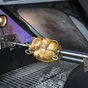 Tournebroche inox pour four Vulcano 2