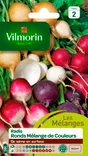 Radis ronds mélange de couleurs VILMORIN 6 g