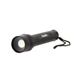 Lampe torche piles 3 modes ip67 1500 lm 300 metres noire Xanlite