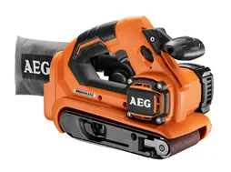 Ponceuse à bande brushless AEG Bhbs18-75bL-0 18 V, sans batterie