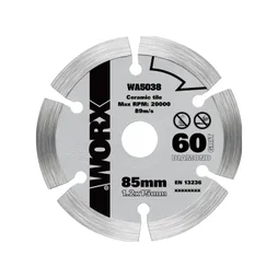 Lame coupe multimateriau WORXSAW Wa5038