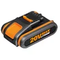 Batterie WORX, 20 V, 2 Ah Wa3605 lithium-ion