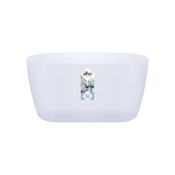 Pot plastique ELHO Brussels, L.25 x l.13 x H.12.6 cm, transparent