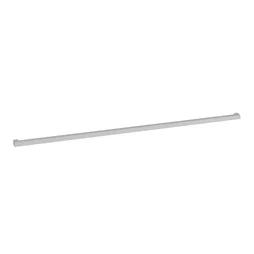 Barre de crédence acier gris l. 90cm DELINIA ID