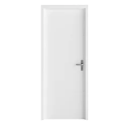 Bloc-porte Lali blanc H.204 x l.83 cm, poussant gauche