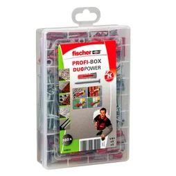 Assortiment de 80 chevilles à visser nyLon FISCHER