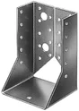 Support De Poteau Forme U Galvanisé Gah Alberts, 64X128 Mm