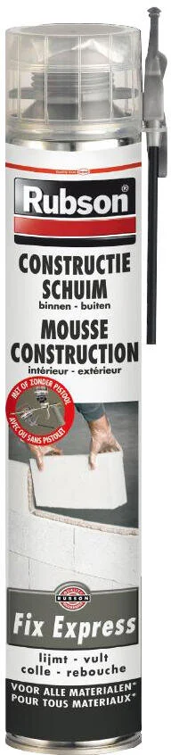 Mousse expansive Fix express RUBSON blanc 750ml