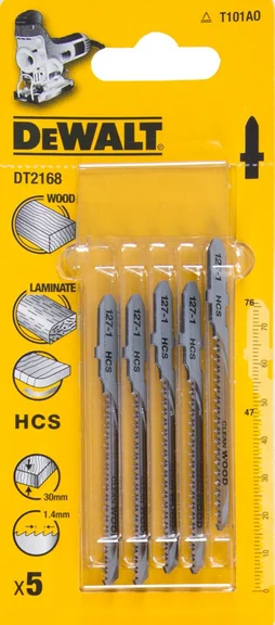 Lame de scie sauteuse bois coupe droit, 30 mm DEWALT