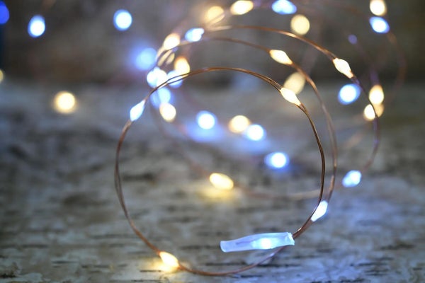 Guirlande microled 7,5m blanc chaud/blanc pur  BLACHERE ILLUMINATION