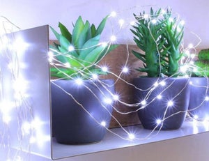 Guirlande micro led 15m blanc pur  BLACHERE ILLUMINATION