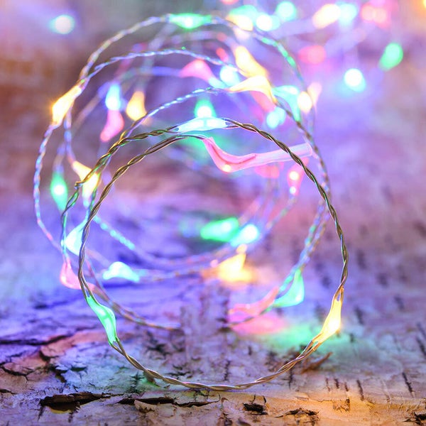 Guirlande micro led 15m multi couleurs  BLACHERE ILLUMINATION