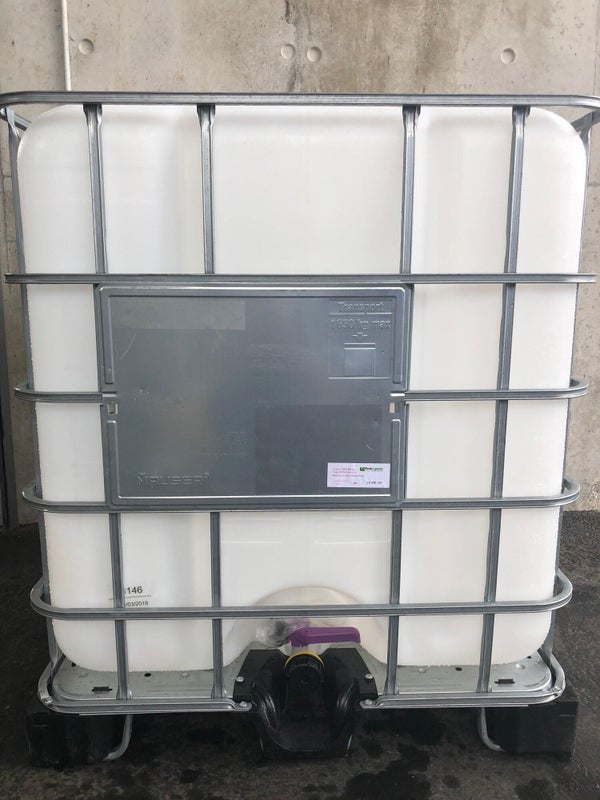 Cuve récupération eau de pluie, recyclée poche neuve, 1000 litres