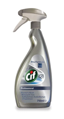 Nettoyant mousse special inox Cif Pro spray 750ml