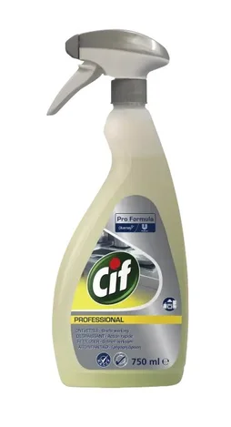 Nettoyant degraissant cuisine concentre Cif Pro spray 750ml