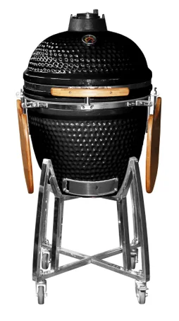 Barbecue charbon de bois, BUSCHBECK Kamado, noir